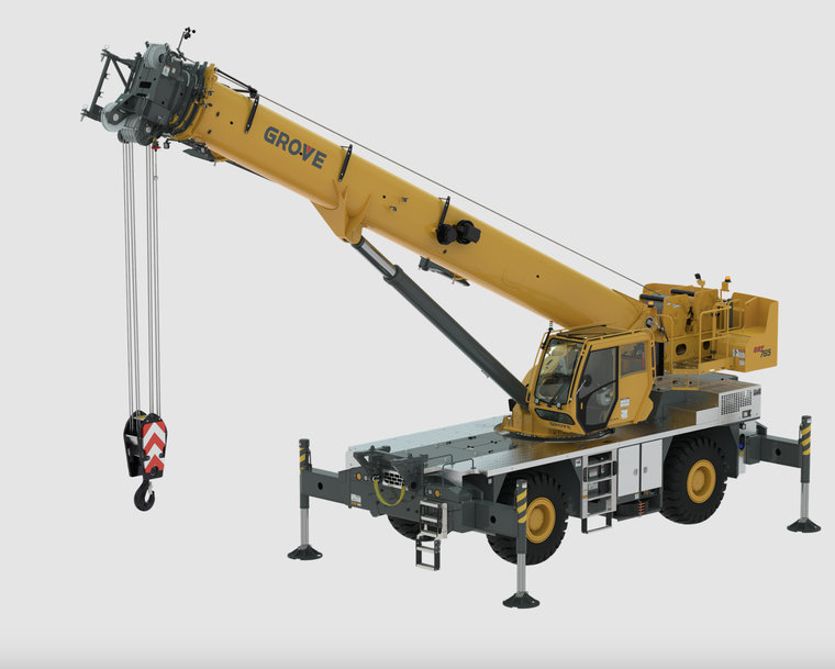 MORE REACH, STRENGTH, AND FLEXIBILITY WITH NEW GROVE ROUGH-TERRAIN CRANES
